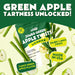 Snackathon Green Apple Licorice Twists, 15.2 oz, Jumbo Chewy Licorice Sticks Snackathon 