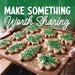 Snackathon Green Sprinkles, 15 oz, Festive Jimmies for Baking & Decorating, Vibrant Green Sprinkle Jimmies in Resealable Bag, Gluten Free, For Ice Cream Toppings, Cakes, Baking & Desserts Snackathon 