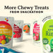 Snackathon Gummy Sharks Candy, Soft & Chewy Blue Raspberry Gummies Snackathon 