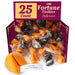 Snackathon Halloween Fortune Cookies, Individually Wrapped | Orange & Black Chinese Fortune Cookies, Sweet Vanilla Flavor, Halloween Party Ready, Fun for Trick-or-Treating & Fall Events Snackathon 