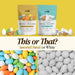 Snackathon Jordan Almonds, Assorted Pastel Candy-Coated Almonds, 1 LB Resealable Bag, Made in USA Snackathon 