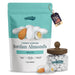 Snackathon Jordan Almonds, White Candy-Coated Almonds, 1 LB Resealable Bag, Made in USA, Bulk Italian Confetti Wedding Favors, Baby & Bridal Showers, Party Buffets, Events & Holidays Snackathon 