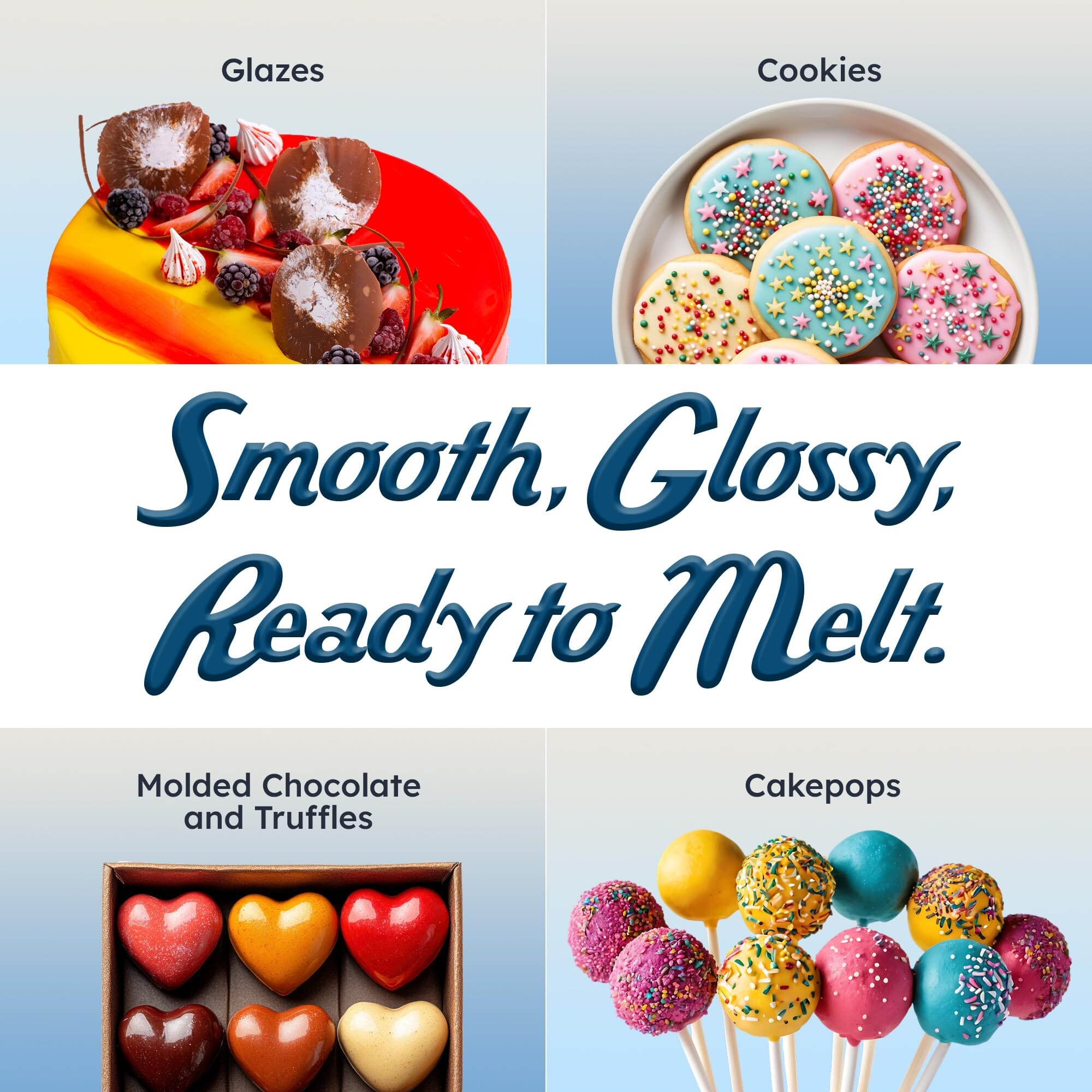 Snackathon Melting Wafers - Milk Compound Chocolate Coating, 17.6 OZ (Multiple Flavors) Snackathon 