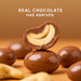 Snackathon Milk Chocolate Covered Cashews, Resealable Bag Snackathon 