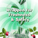 Snackathon Mint Twists Candy, Green & White, 1 Pound Snackathon 
