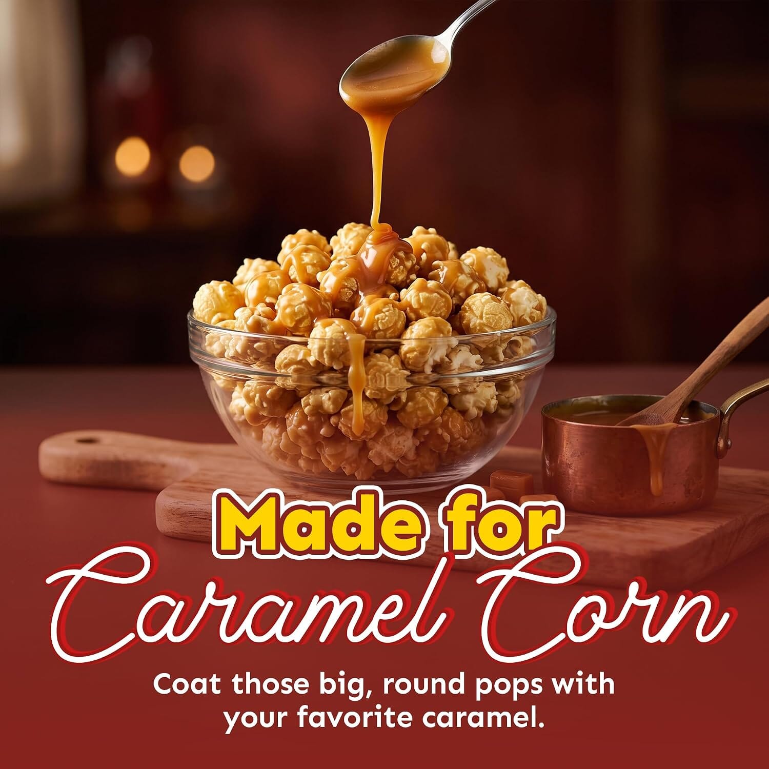 Snackathon Mushroom Popcorn Kernels, for Caramel & Kettle Corn Snackathon 