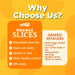 Snackathon Orange Slices Candy, Soft & Chewy Slices Snackathon 