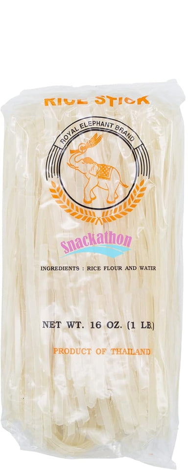 Snackathon Pad Thai Rice Stick Noodles, 16 Ounce Each Snackathon L-5mm | Pack of 1 