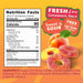 Snackathon Peach Rings Gummy Candy, Soft & Chewy Peach Gummies Snackathon 