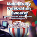 Snackathon Peppermint Twists Hard Candy, Patriotic Red, White & Blue Twists, 1 Pound Snackathon 