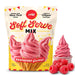 Snackathon Raspberry Soft Serve Mix, Dairy Free Powder, Fruity Soft Serve Ice Cream Mix for Ice Cream Maker, Soft Serve Machine, Whip-Style Frozen Treats, Gluten-Free, Made in USA Snackathon Raspberry 2 Quarts 