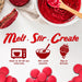 Snackathon Red Melting Wafers, Red Compound Chocolate Candy Melts for Desserts Snackathon 