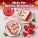 Snackathon Red Sanding Sugar, 7 oz, Extra Coarse for Baking & Decorating Red Shimmering Crystals Snackathon 
