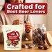 Snackathon Root Beer Barrels Hard Candy, Classic Barrel Shape Snackathon 