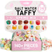 Snackathon Salt Water Taffy, Assorted Spring Mix, Soft & Chewy Gourmet Candy Bulk Snackathon 14-Flavor Variety 