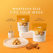 Snackathon Snickerdoodle Cookie Bites, Crispy Mini Cookie Balls, Bulk Resealable Snack Bag, Vanilla Cookies Coated in Sugar Cookie Creme & Cinnamon Sugar, Made in USA, For Gifting & Sharing Snackathon 