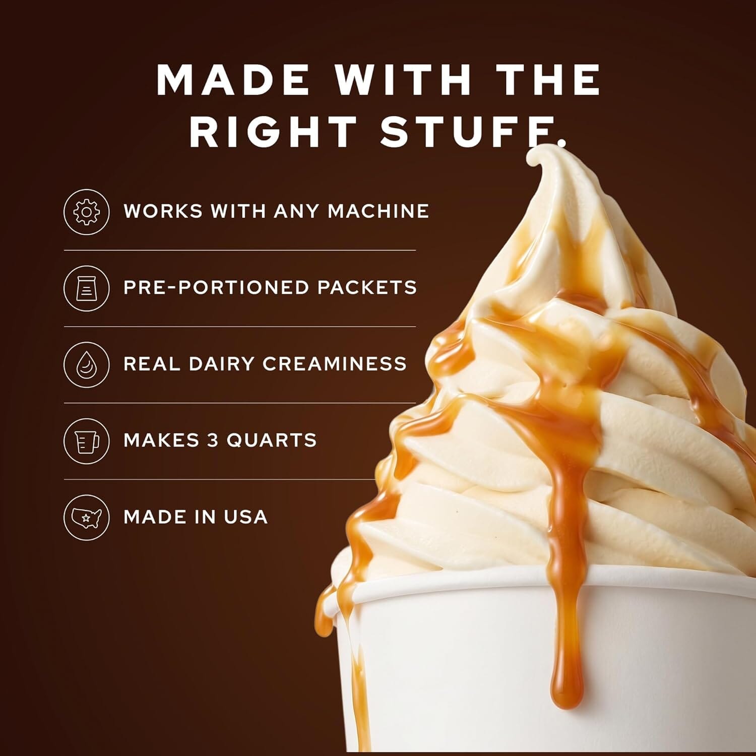 Snackathon Soft Serve Mix Variety Pack, 3 Creamy Flavors (Vanilla, Chocolate, Strawberry), Makes 3 Quarts, Preportioned Powder Mix for Ice Cream Maker, Frozen Desserts & Neapolitan Ice Cream Snackathon 