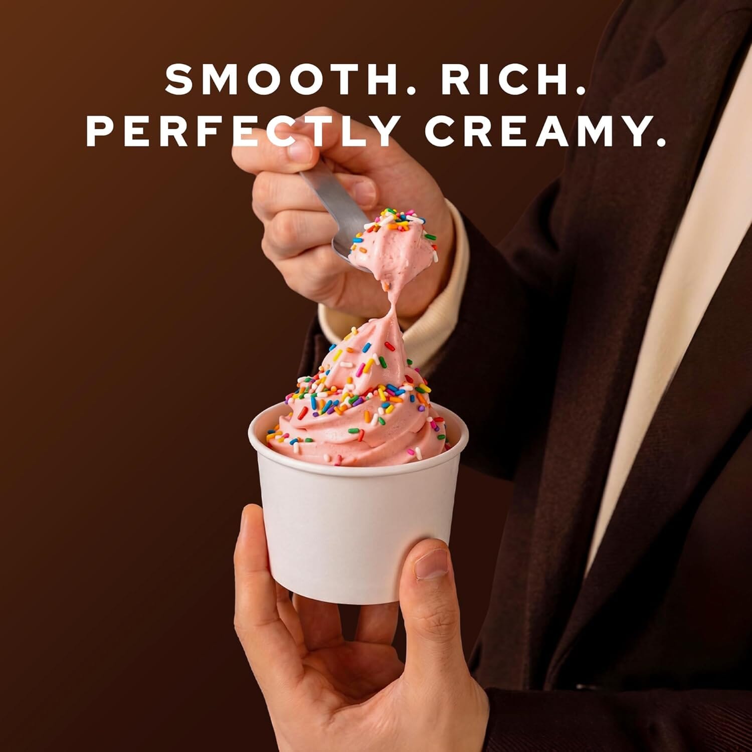 Snackathon Soft Serve Mix Variety Pack, 3 Creamy Flavors (Vanilla, Chocolate, Strawberry), Makes 3 Quarts, Preportioned Powder Mix for Ice Cream Maker, Frozen Desserts & Neapolitan Ice Cream Snackathon 