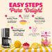 Snackathon Soft Serve Mix Variety Pack, 3 Sunshine Flavors, Makes 3 Quarts Snackathon 