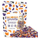 Snackathon Sprinkles for Baking & Decorating, Halloween Sprinkles, 2.2 LB Bulk Spooky Jimmies in Resealable Pouch – Orange, Black, Purple & White Colors for Cupcakes, Cookies, and Treats Snackathon 2.2 Pounds 