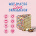 Snackathon Sprinkles for Baking & Decorating, Rainbow Nonpareils, Resealable Bag – Colorful Candy Dot Toppings for Cupcakes, Birthday Cakes, Cookies, Ice Cream & Desserts Snackathon Foods 