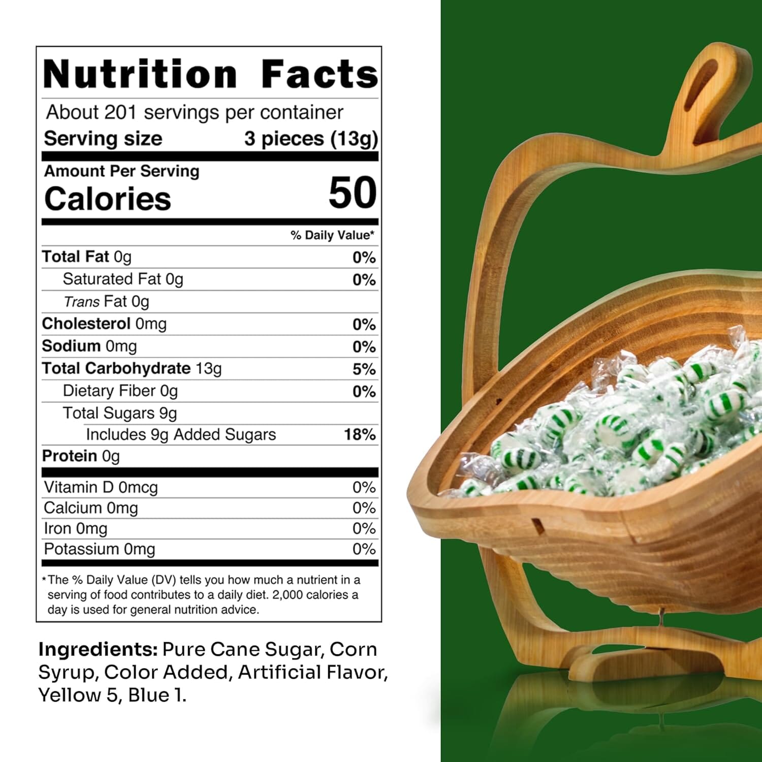 Snackathon Starlight Spearmint Candy – Individually Wrapped, 6 lb Snackathon 