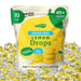 Snackathon Sugar Free Lemon Drops Hard Candy, Zero Sugar, Old Fashioned Candy Treats Snackathon Lemon 10 Ounce 