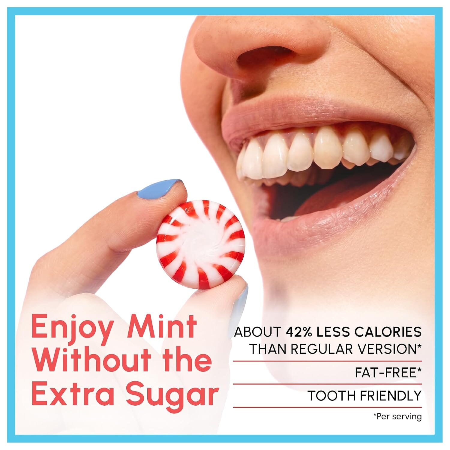 Snackathon Sugar Free Peppermint Starlight Mints Hard Candy Snackathon 