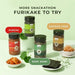 Snackathon Wasabi Furikake Rice Seasoning, 1.76 oz Jar, Real Wasabi Leaves East and Else 