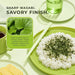 Snackathon Wasabi Furikake Rice Seasoning, 1.76 oz Jar, Real Wasabi Leaves East and Else 