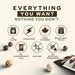 Snackathon White Chocolatey Covered Espresso Beans, Resealable Snack Pack Snackathon Foods 