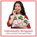 Starlight Peppermint Cinnamon Candy, Individually Wrapped, 1 Pound Snackathon 