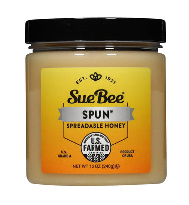 Sue Bee Premium Spun Honey – Pure Whipped Clover Honey, 12 oz SUE BEE 1 Count 