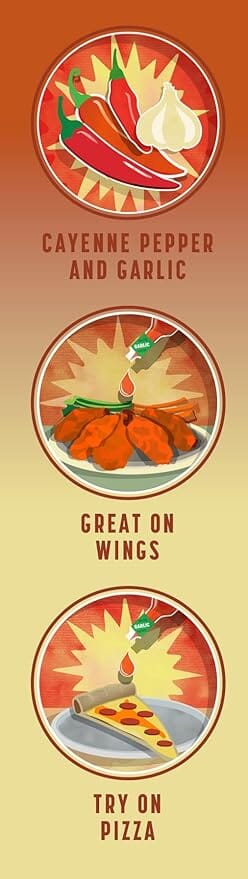 Tabasco Garlic Pepper Hot Sauce with Cayenne, Medium Heat, 5 fl oz TABASCO 