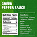 Tabasco Green Jalapeno Pepper Sauce, Mild Zesty Heat, 5 oz. Bottle TABASCO 