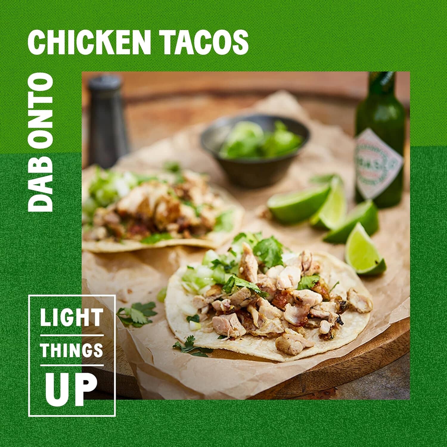 Tabasco Green Jalapeno Pepper Sauce, Mild Zesty Heat, 5 oz. Bottle TABASCO 