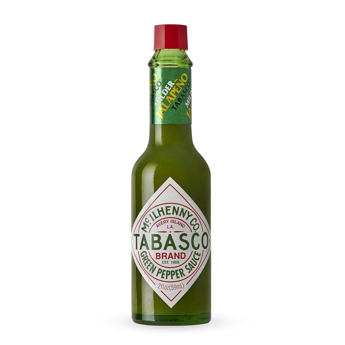 Tabasco Green Pepper Sauce, 2 Fluid Ounce — Snackathon Foods