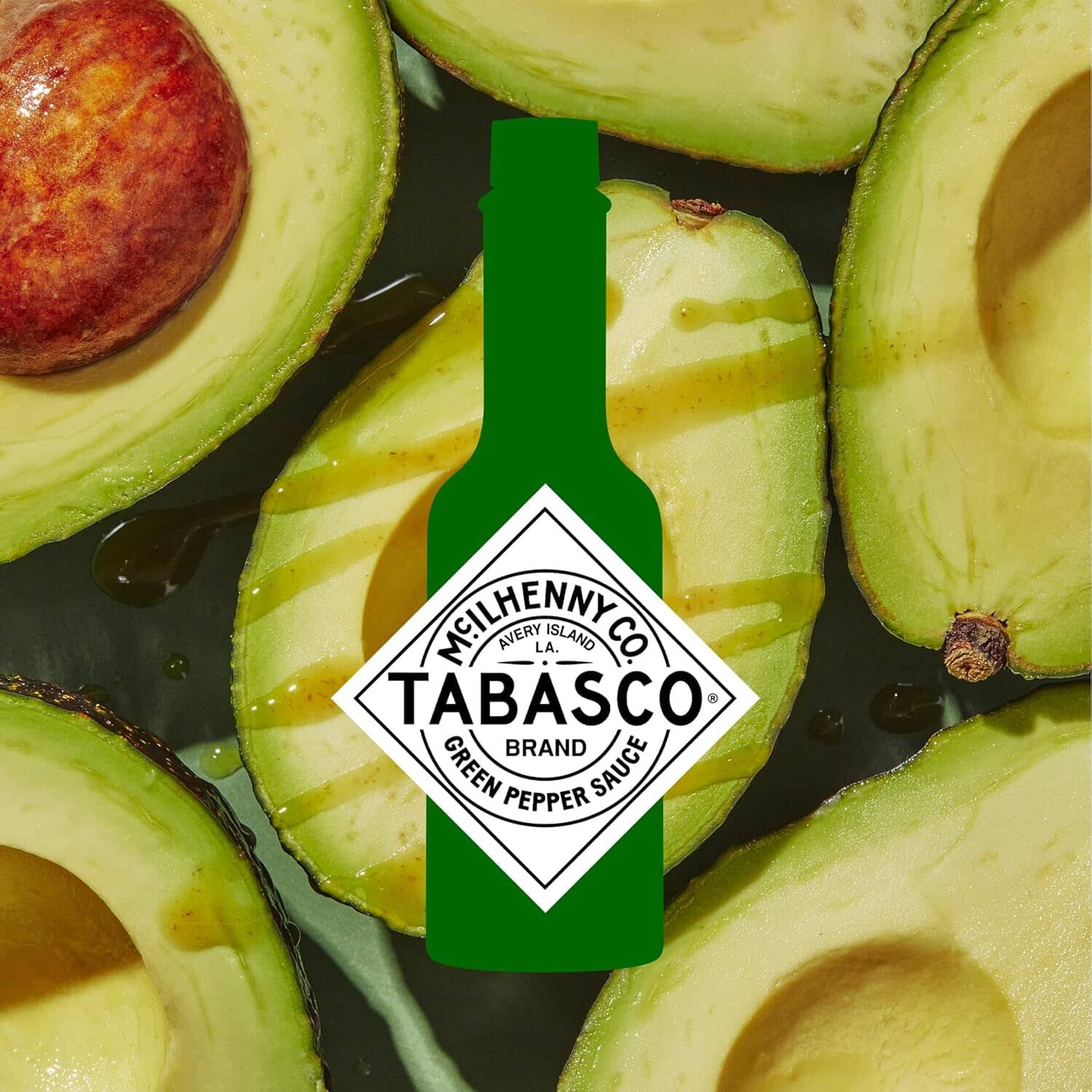 Tabasco Green Pepper Sauce, 2 Fluid Ounce Pack of 1-5972161568 Tabasco 