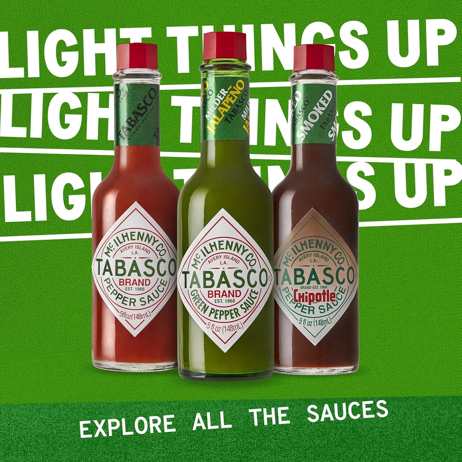 Tabasco Green Pepper Sauce, 2 Fluid Ounce Pack of 1-5972161568 Tabasco 