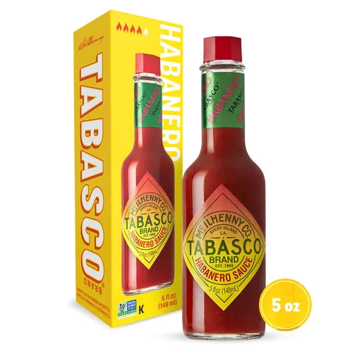 Tabasco Habanero Pepper Sauce, 5 Fluid Ounce TABASCO 5 Ounce 