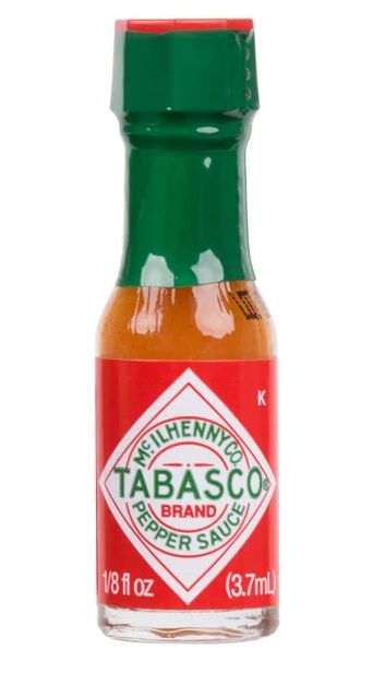 Tabasco Original Miniature Pepper Sauce, 1/8 Fluid Ounce Tabasco 