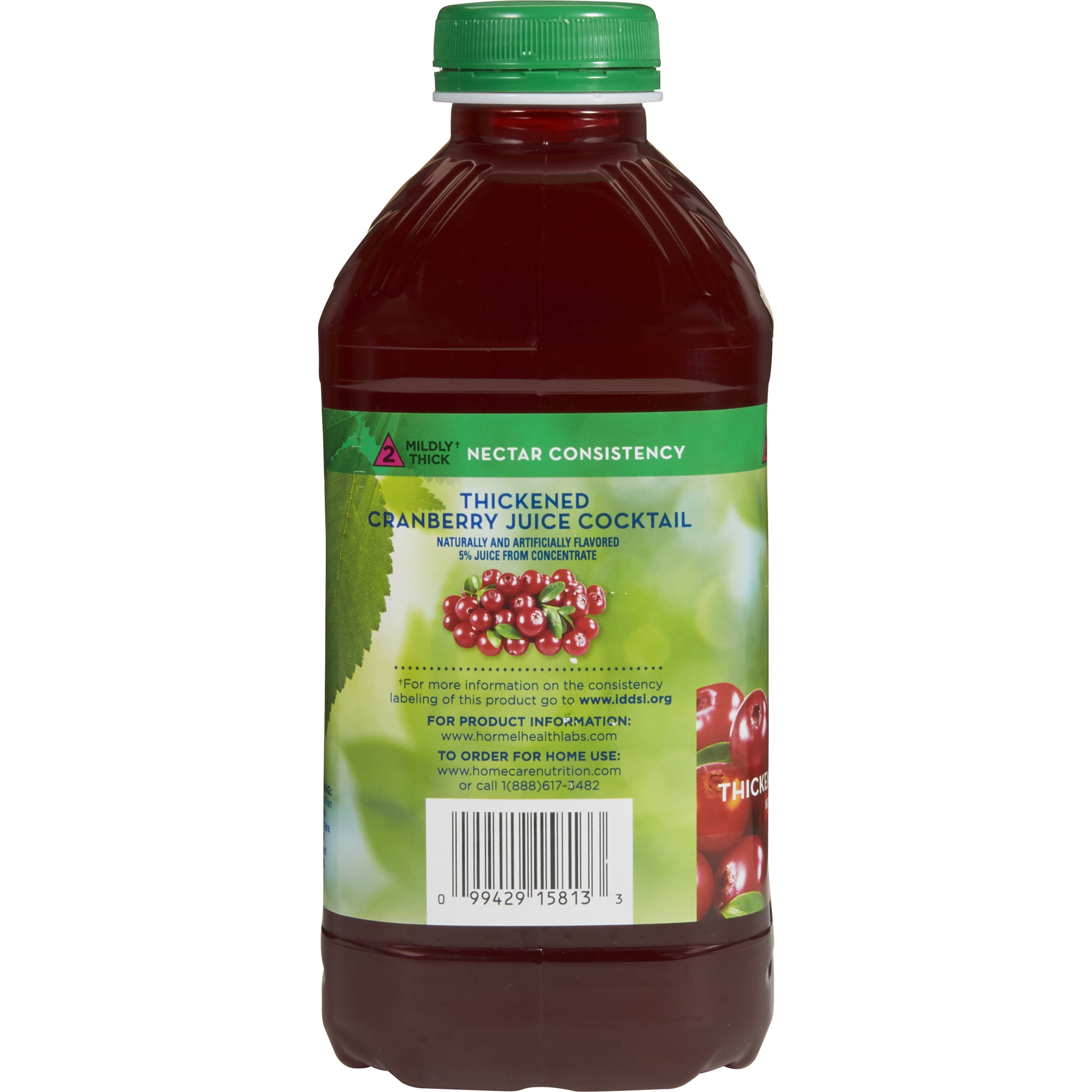 Thick & Easy Clear Thickened Beverage 15813 46 oz, Cranberry Juice Cocktail Thick & Easy 