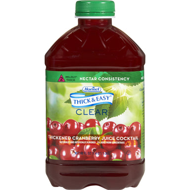 Thick & Easy Clear Thickened Beverage 46 Ounce, Cranberry Juice Cocktail Thick & Easy 