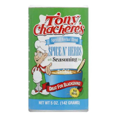 Tony Chachere's Special Herbal Blend Spice N' Herb Seasoning - 5 oz (Pack of 1 or 6) Snackathon Foods 5 Ounce (Pack of 1) 