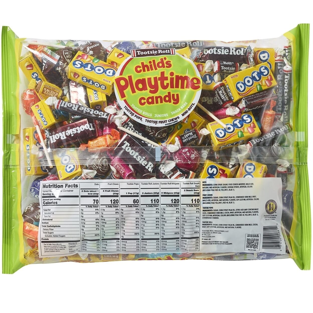 Tootsie Playtime Mix Bag (4.75 Pounds) Tootsie 