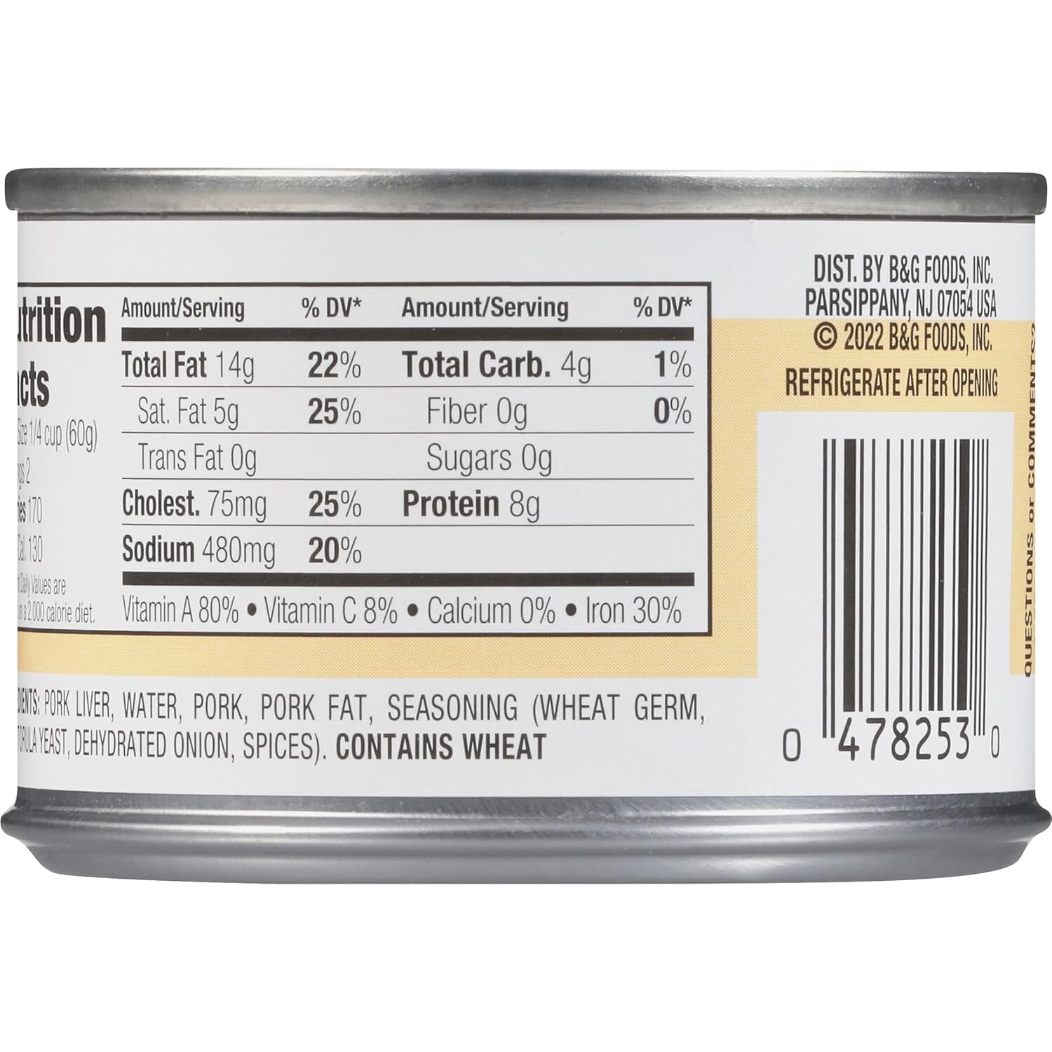 Underwood Liverwurst Spread, 4.25 Ounce Underwood 