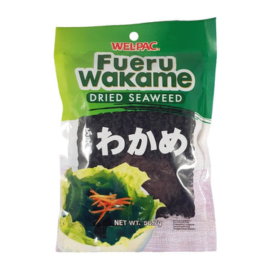 Wel-Pac - Fueru Wakame (Dried Seaweed) Net Wt. 2 Oz. Snackathon Foods 2 Ounce (Pack of 1) 