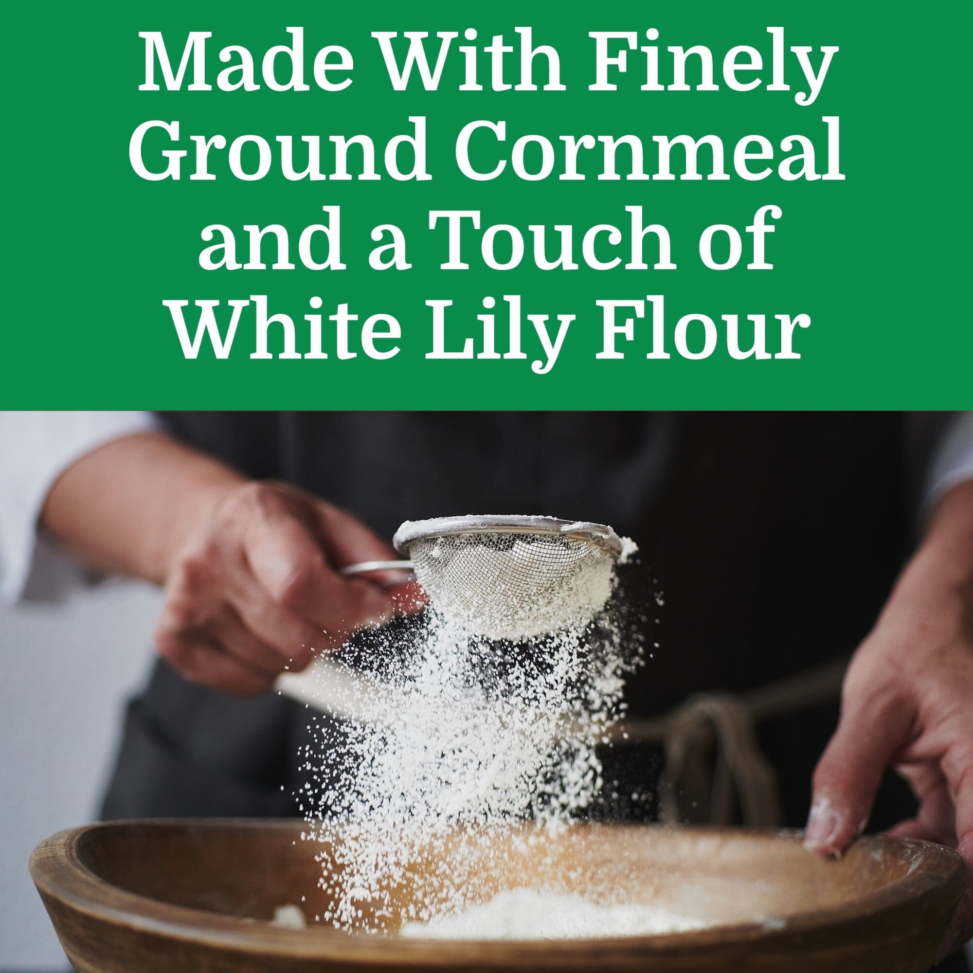 White Lily Self-Rising Buttermilk White Cornmeal Mix, 5 lb Bag White Lily 