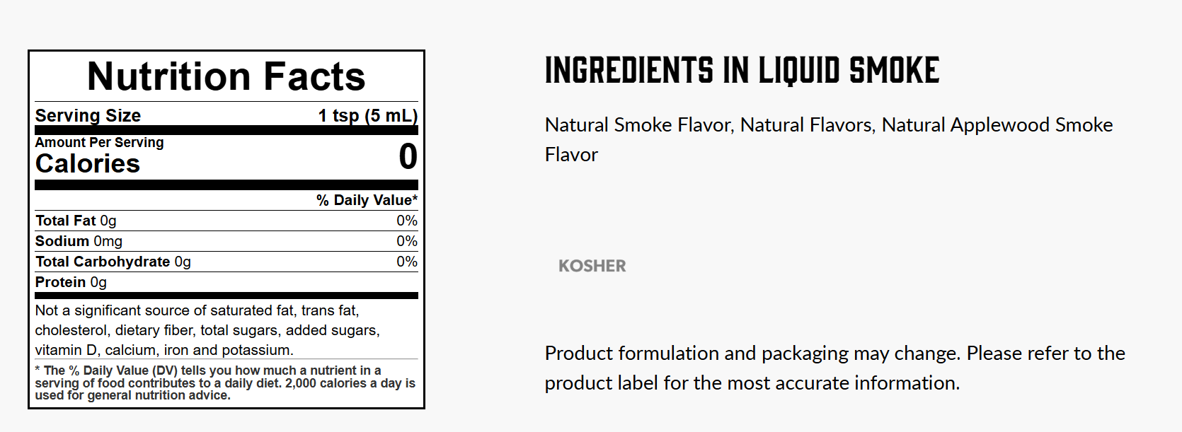 Wright’s Applewood Liquid Smoke, 1 Gallon, Natural Smoke Flavor for BBQ & Marinades Wright's 