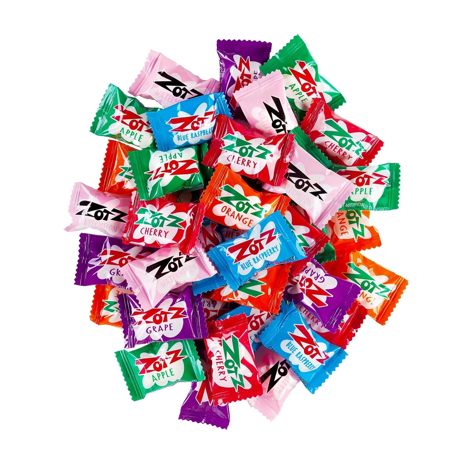 Zots Fizz Power Candy Assorted, 425 Count, 5 lb ZOTZ 